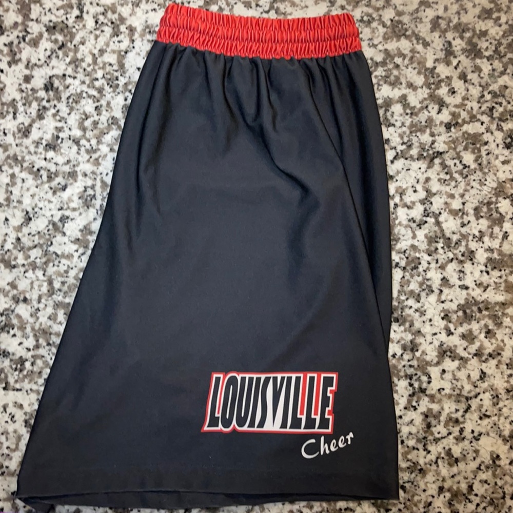 Louisville cheer shorts